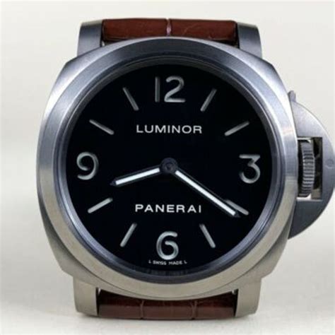 pam00176 panerai|panerai pam 176 titanio.